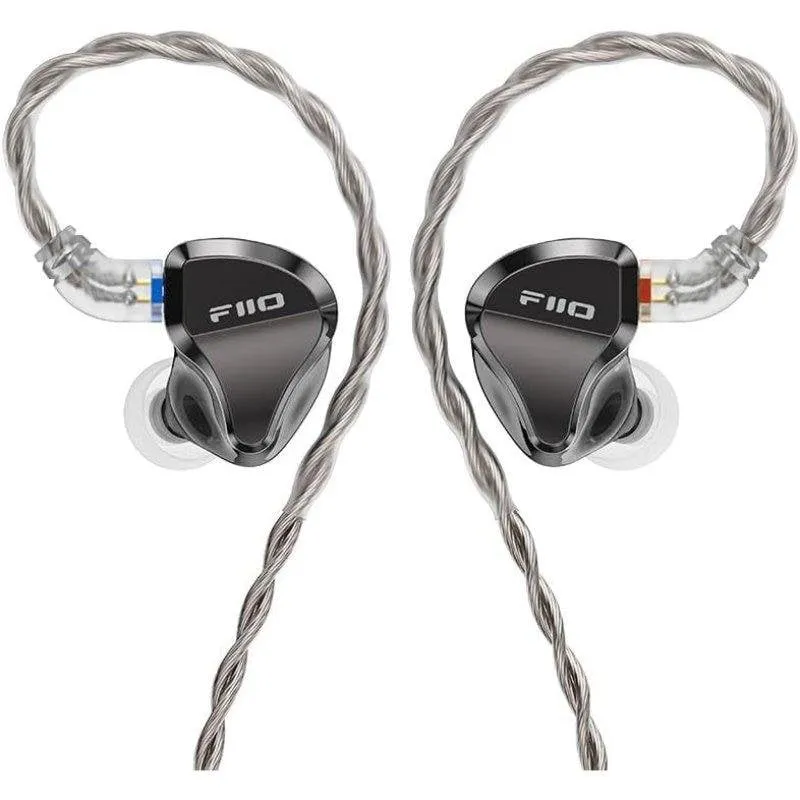 Auricolari FiiO JH5 In-Ear cablati Jack 3,5 mm IEM ad alta risoluzione neri - immagine 1