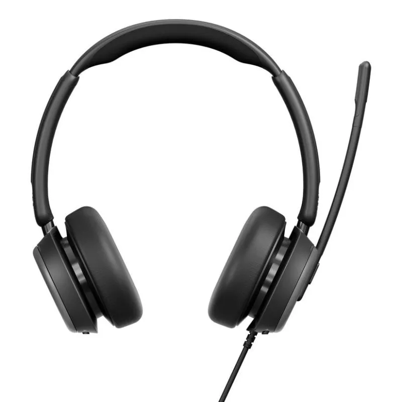 Auricolari Epos IMPACT 860 ANC cablati USB-C con Cancellazione Ibrida del Rumore per Ufficio Call Center, neri - immagine 1