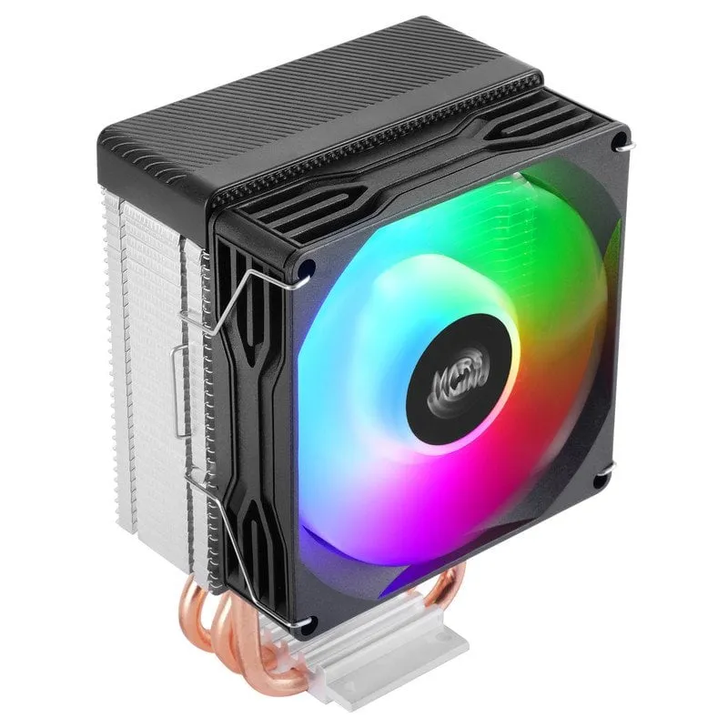 Mars Gaming Mcpu-x3 Dissipatore di calore per CPU 190w 3x Heatpipes Ventola Pwm Fdb Frgb Sff/mini-itx Nero - immagine 1
