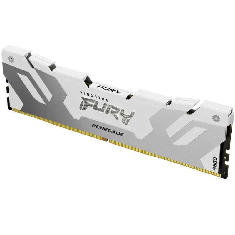 Memoria RAM Kingston FURY Renegade 16GB 1x16GB DDR5 8000MHz CL38 Intel XMP Bianco - immagine 1