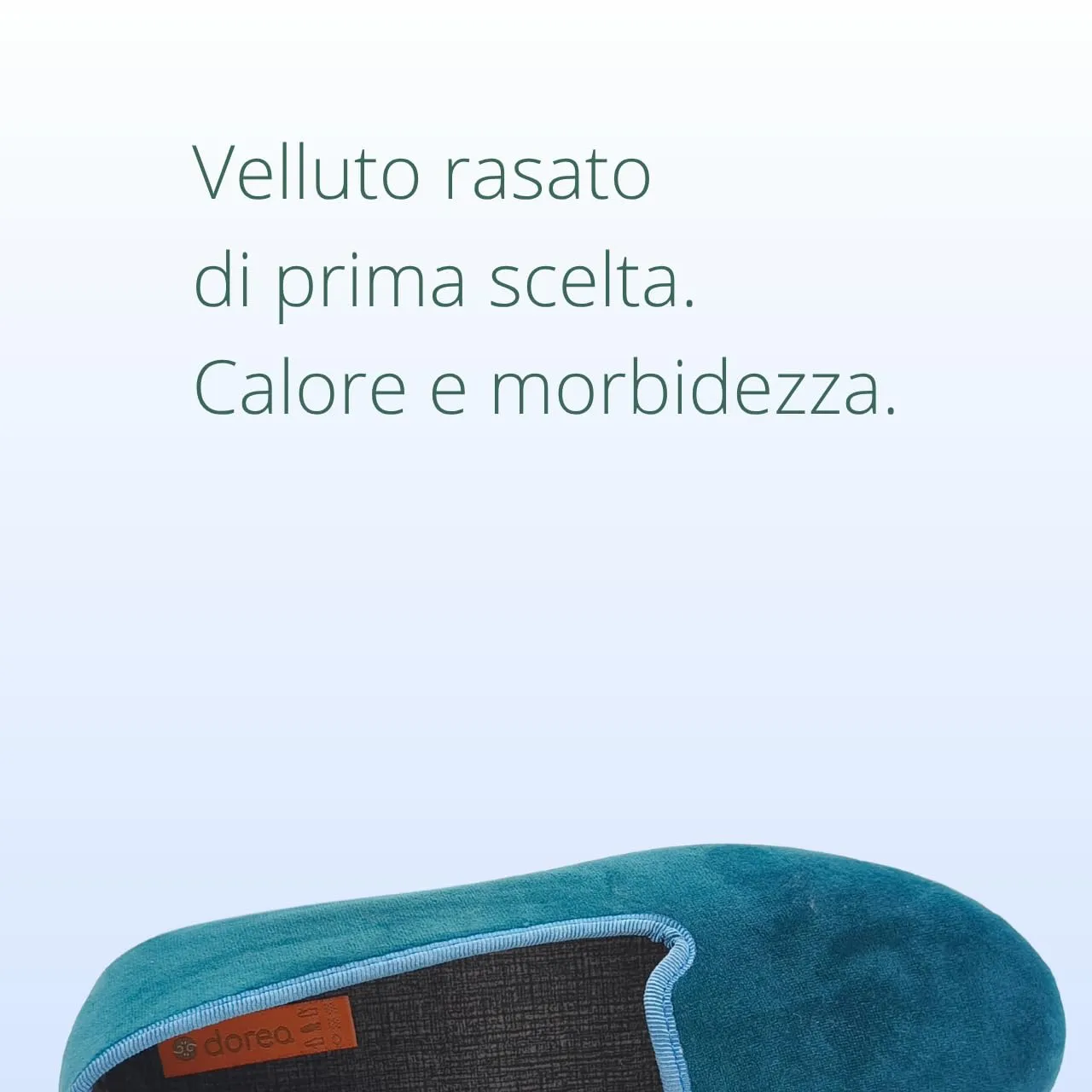 Meravigliose Pantofole Invernali Donna, Eleganti Ballerine Chiuse da Casa Invernali in Velluto Rasato (Petrolio, 40, Sistema Taglie Calzature EU, Adulto, Donna, Numero, Media, 40) - immagine 4