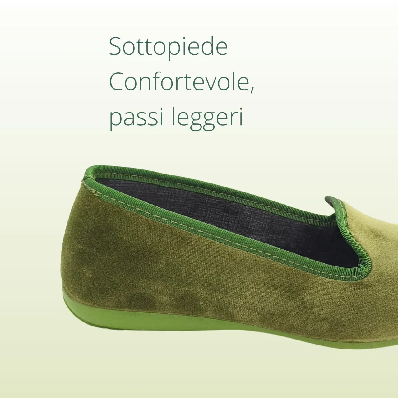 Meravigliose Pantofole Invernali Donna, Eleganti Ballerine Chiuse da Casa Invernali in Velluto Rasato (Verde Bosco, 41, Sistema Taglie Calzature EU, Adulto, Donna, Numero, Media, 41) - immagine 6