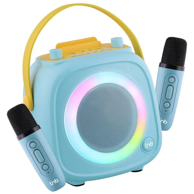 Altoparlanti TnB Karaoke Bluetooth 10W portatile con 2 microfoni ed effetti luce - immagine 1