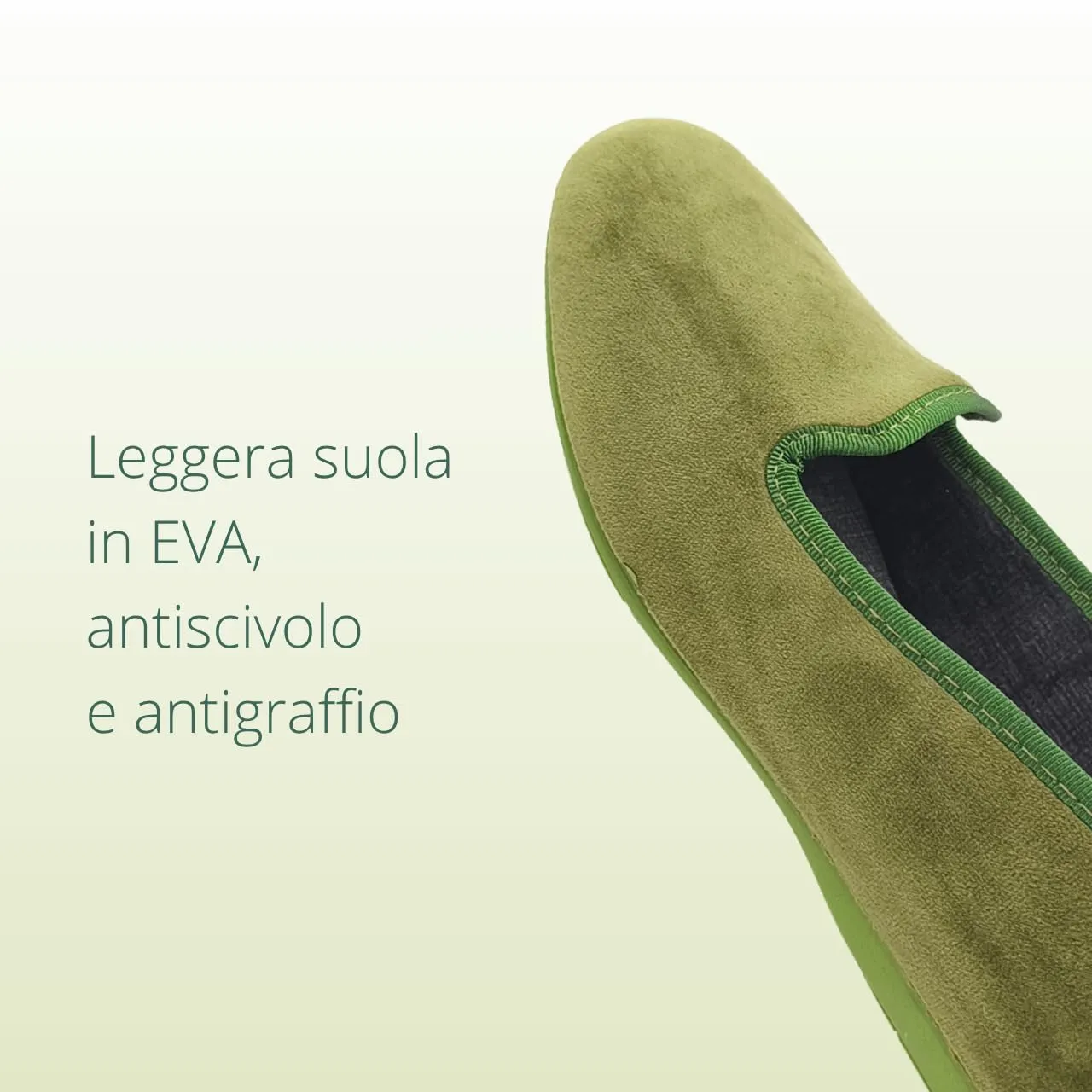 Meravigliose Pantofole Invernali Donna, Eleganti Ballerine Chiuse da Casa Invernali in Velluto Rasato (Verde Bosco, 36, Sistema Taglie Calzature EU, Adulto, Donna, Numero, Media, 36) - immagine 5