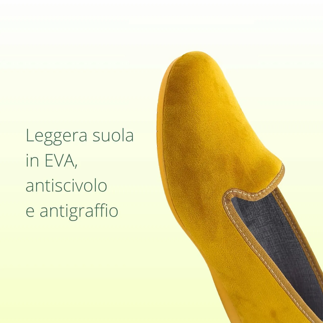 Meravigliose Pantofole Invernali Donna, Eleganti Ballerine Chiuse da Casa Invernali in Velluto Rasato (Ocra, 37, Sistema Taglie Calzature EU, Adulto, Donna, Numero, Media, 37) - immagine 5