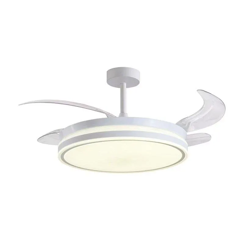 Ventilatore da soffitto Rodas Bel Air 72W 4 pale retrattili bianco Ø108 cm - immagine 1