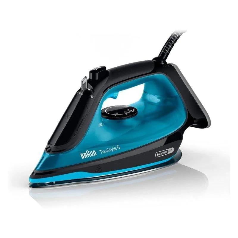 Braun SI5256BL Ferro da Stiro a Vapore 2600W SuperCeramic 210 g/min Blu - immagine 1