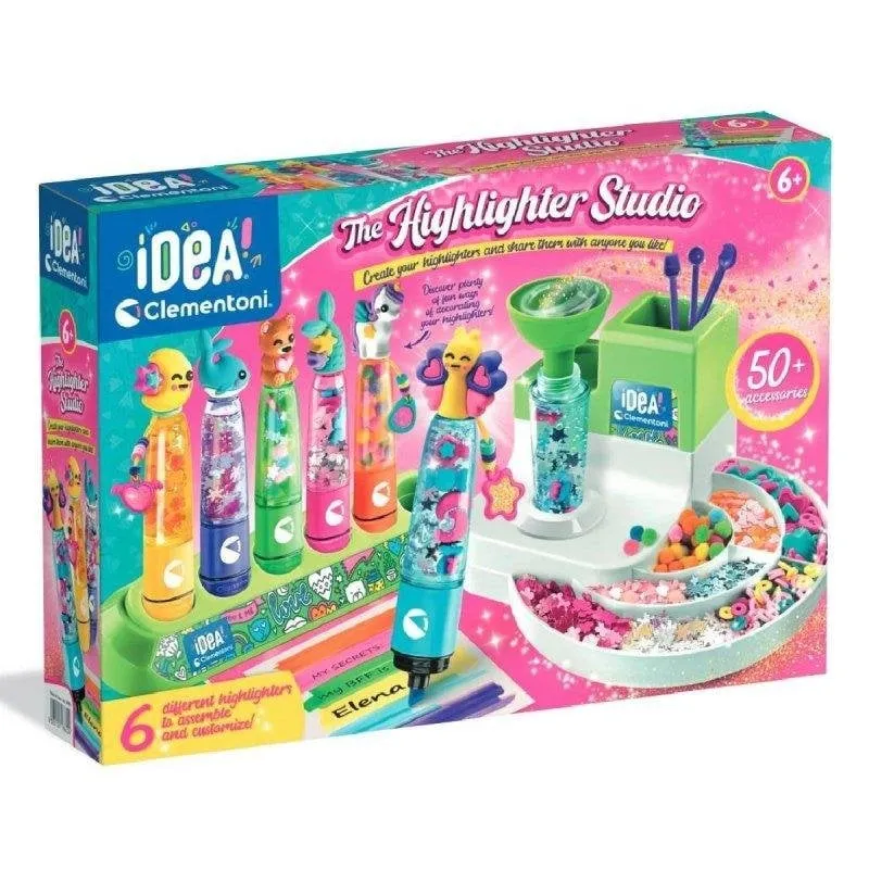 Clementoni Idea Studio - Kit Creazione Personalizzata Marcatori 18860 - immagine 1