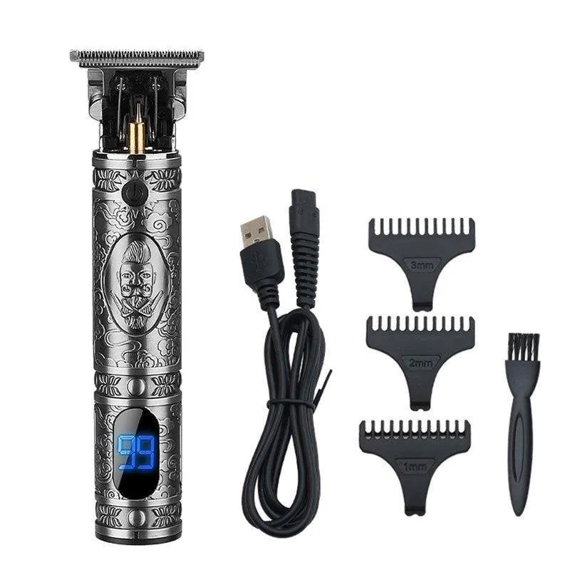 Regolabarba Viso Dam Electronics JM-700AL Senza Filo 180min 3 Pettini LED - immagine 1