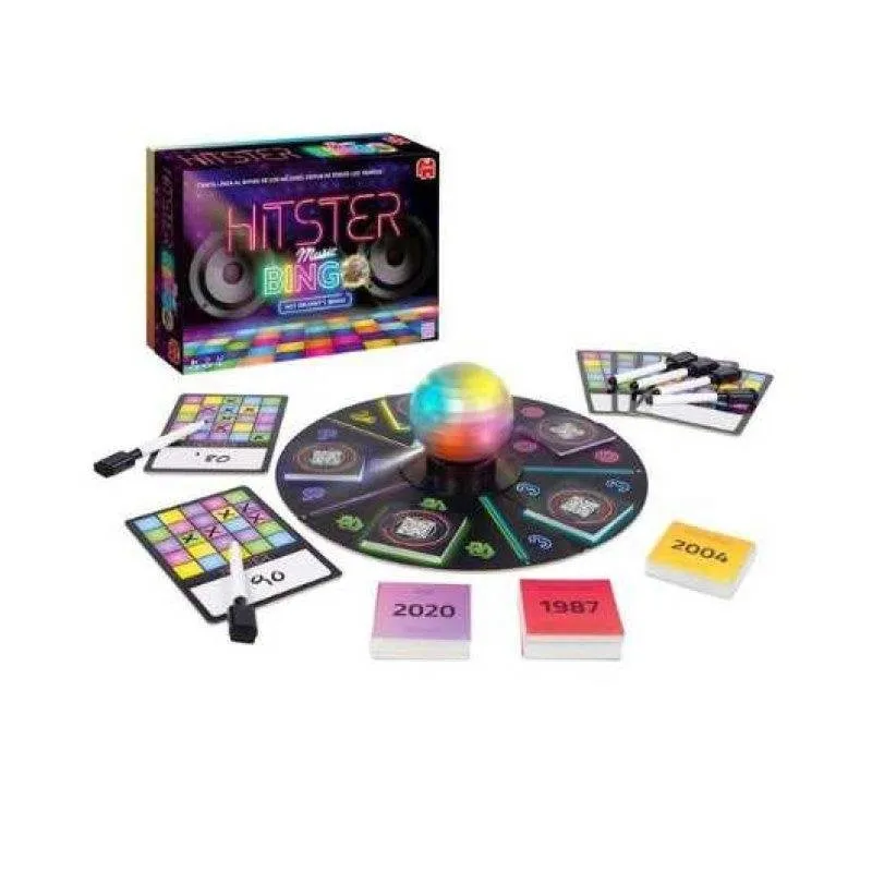 Diset Hitster Bingo Gioco da Tavolo Musicale 2-10 Giocatori - immagine 1