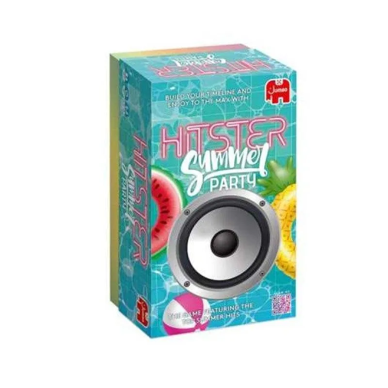 Diset Hitster Summer Party Gioco da Tavolo Musicale, 308 Carte - immagine 1