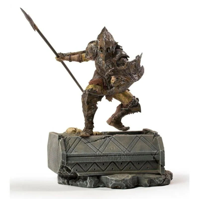 Figura Iron Studios The Lord Of The Rings - Armored Orc Art Scale 1/10 - immagine 1