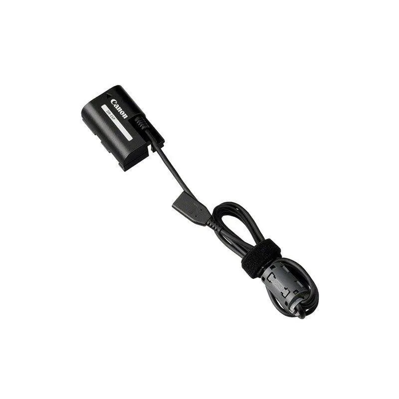 DC Coupler Canon DR-E6P per fotocamere compatibili LP-E6 USB-C 10V 6A - immagine 1