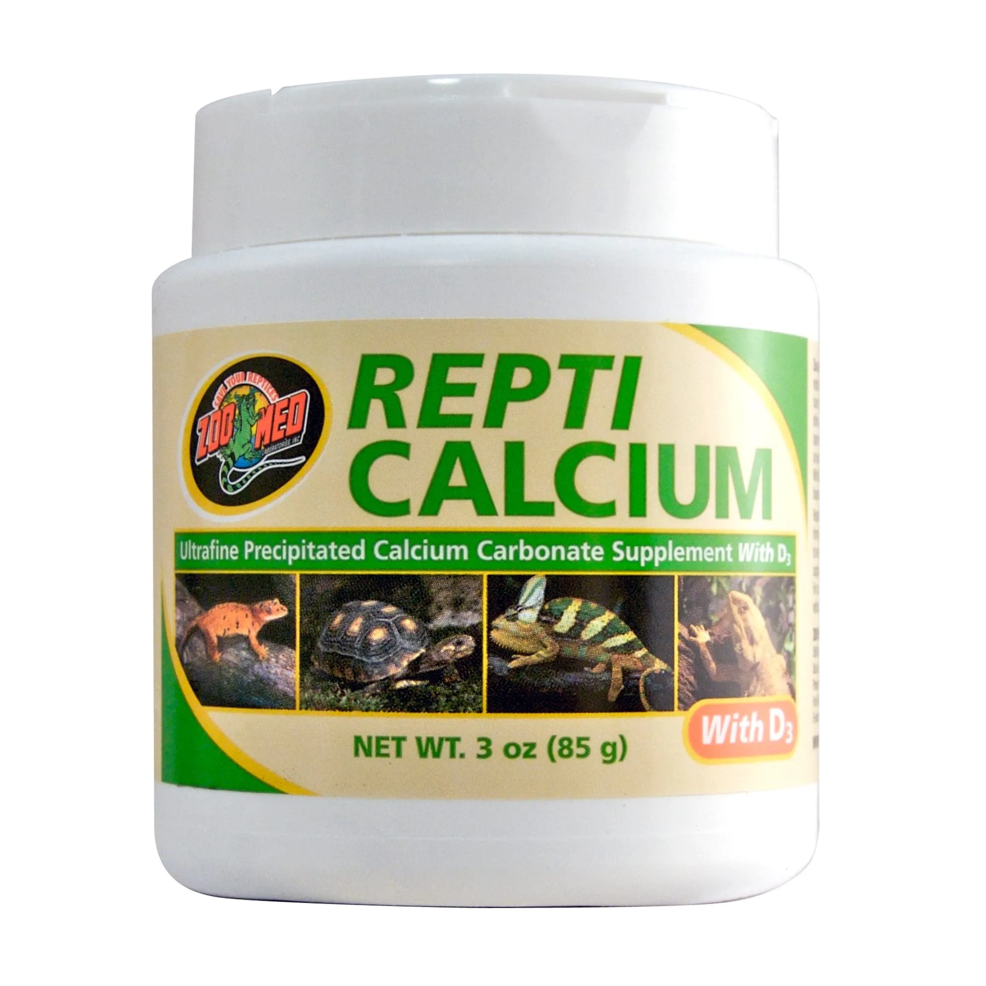 Zoo Med Repti Calcium con D3 Igiene per Rettili 85 g - immagine 1