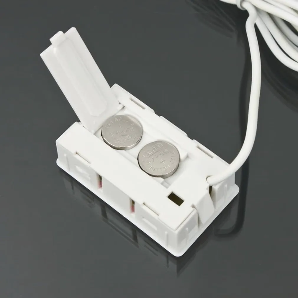 ARCELI 2-in-1 LCD digitale con termometro e igrometro integrato per incubatrice per pollame rettile - Bianco - immagine 4