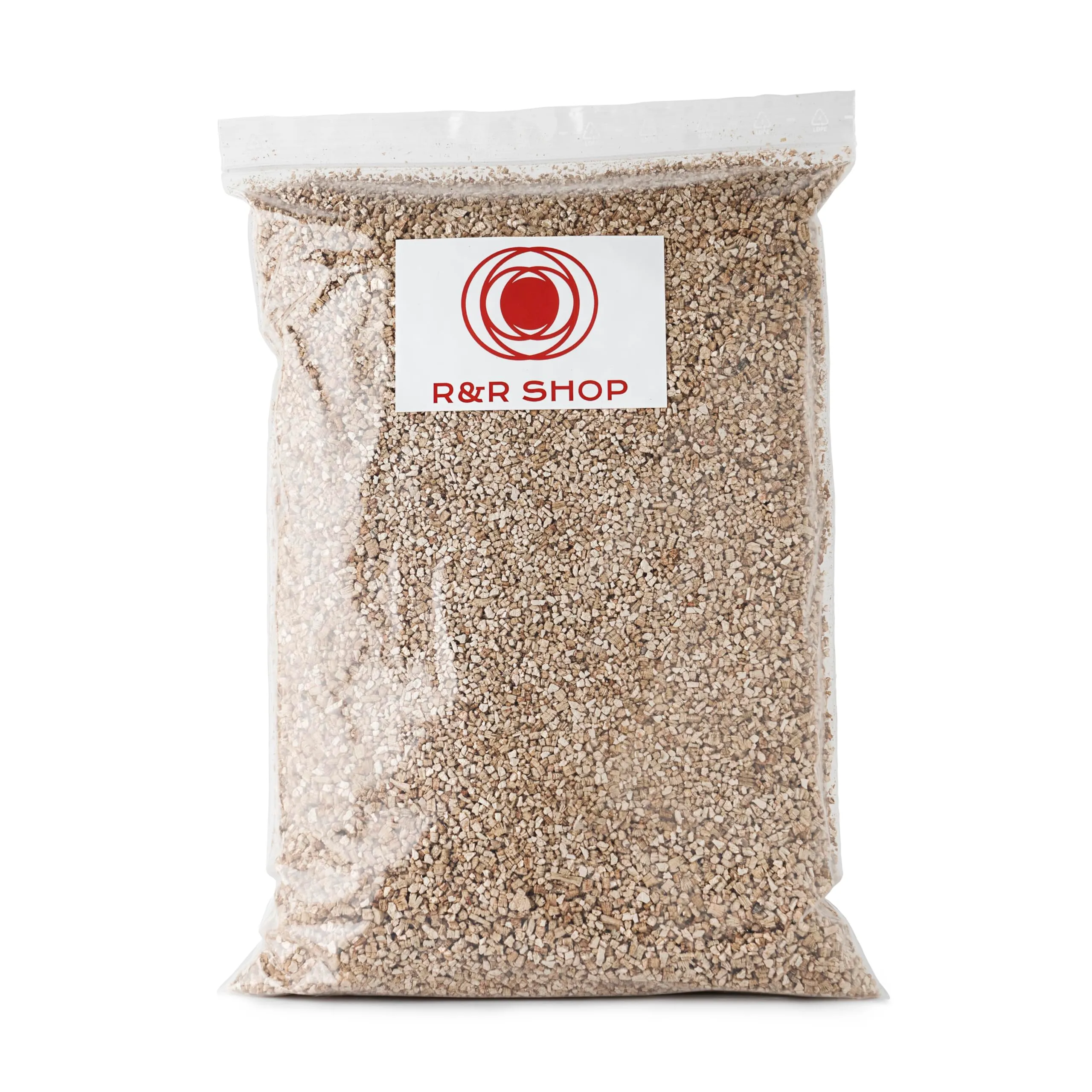 R&R SHOP – Vermiculite Espansa Fine, PH Neutro ideale per la Germinazione, Crescita di Piante, Funghi e Animali da Terrario (3L) - immagine 1