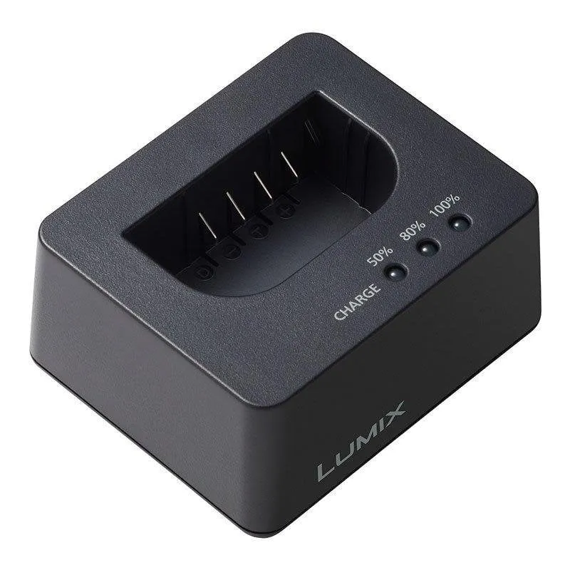 Caricabatterie Panasonic DMW-BTC15EB per fotocamera, Li-Ion, AC USB, nero - immagine 1