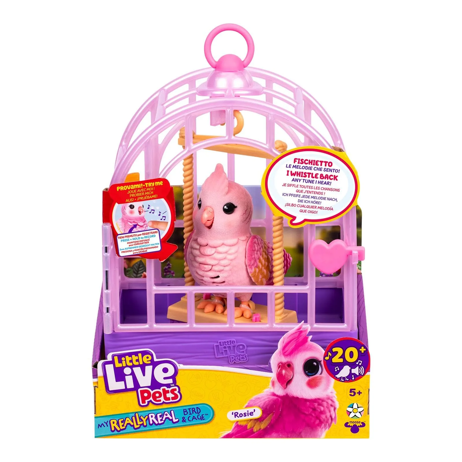 Rocco Giocattoli - Little Live Pets Uccellino Rosie - immagine 1