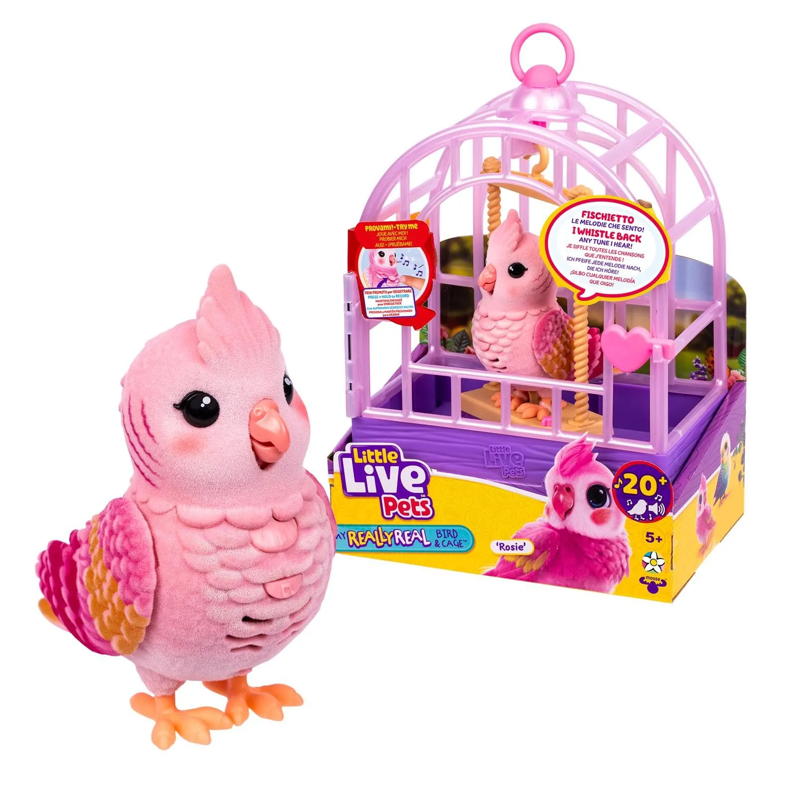 Rocco Giocattoli - Little Live Pets Uccellino Rosie - immagine 2