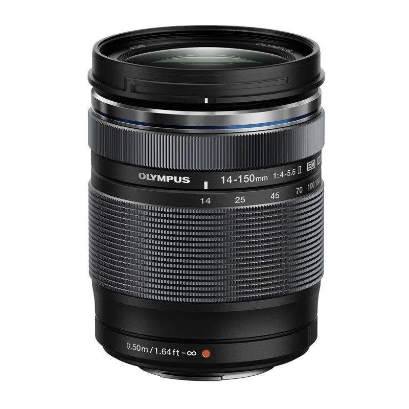 Obiettivo Olympus M.Zuiko ED 14-150mm F4-5.6 II Zoom MSC Montatura Micro 4/3 Nero Paraluce - immagine 1