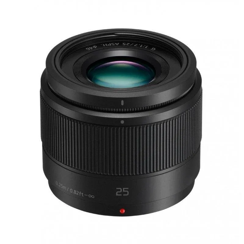 Obiettivo Panasonic Lumix G 25mm F1.7 ASPH Montatura Micro Four Thirds Paraluce Incluso - immagine 1