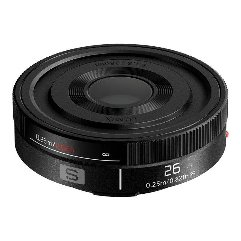 Obiettivo Panasonic Lumix S 26mm F8 Pancake Manual Focus Attacco L - immagine 1