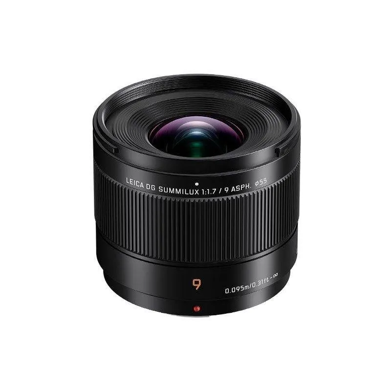 Obiettivo Panasonic Leica DG SUMMILUX 9 mm f/1.7 Montatura Micro Four Thirds - immagine 1