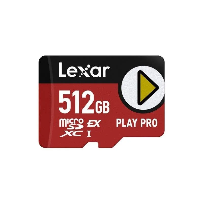 MicroSD Lexar PLAY PRO 512GB Express 7.1 R900/W600 PCIe NVMe - immagine 1