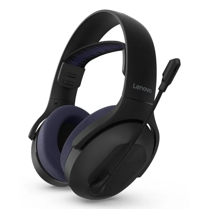 Auricolari Lenovo Legion H410 Wireless Bluetooth Gaming con microfono Nero e viola - immagine 1