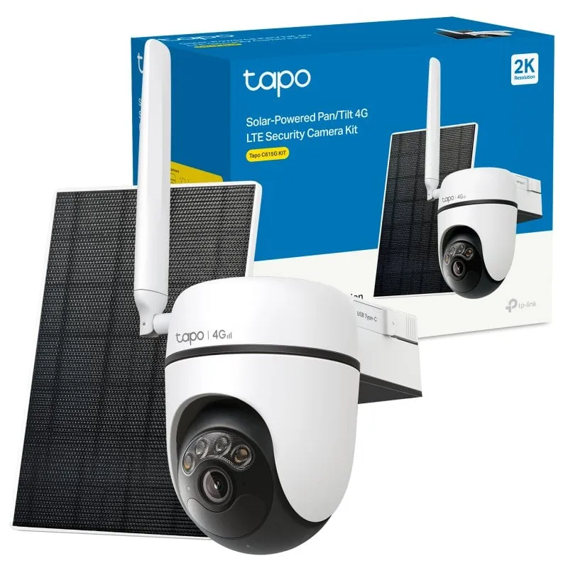 Videocamere di sorveglianza TP-Link Tapo C615G KIT 2K Visione Notturna Esterna Rilevamento IA Allarme Audio Bidirezionale - immagine 1