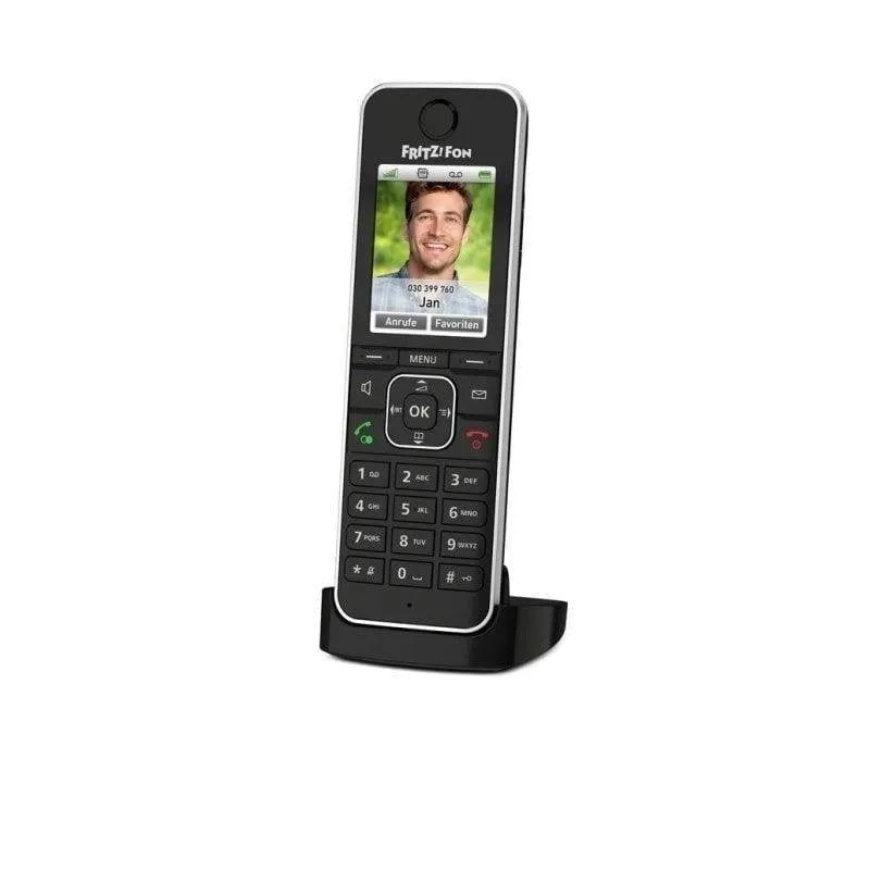 Telefono cordless Gigaset Fon C6 DECT display 2,4 pollici nero con segreteria - immagine 1