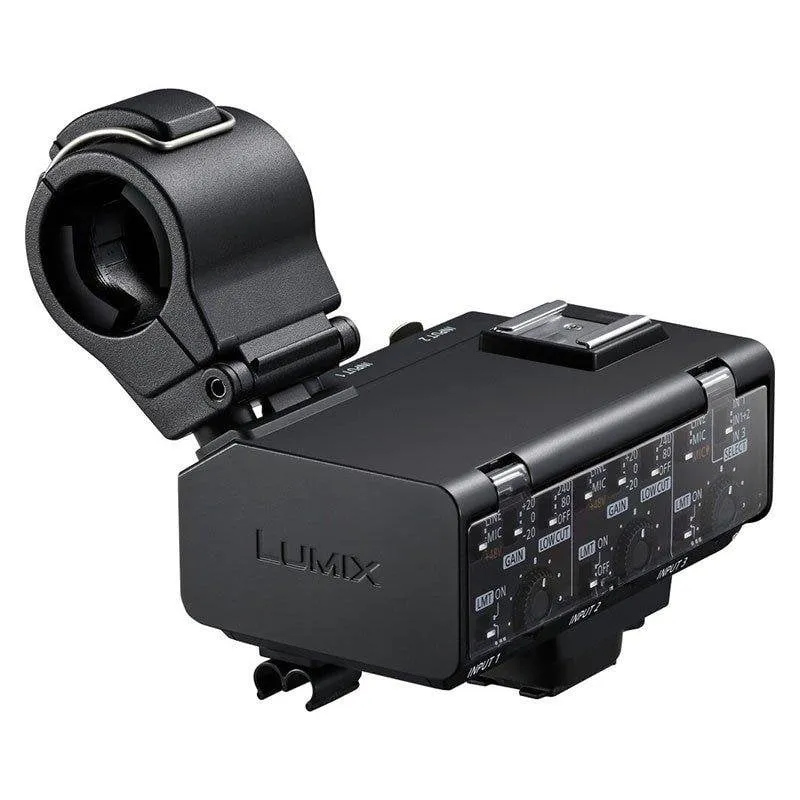 Microfono Panasonic DMW-XLR2 XLR adattatore audio 32 bit galleggiante con supporto - immagine 1