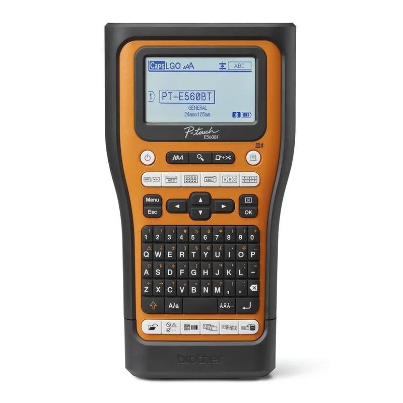 Stampante Etichette Termica Bluetooth e USB Brother PT-E560BTSP con display LCD - immagine 1
