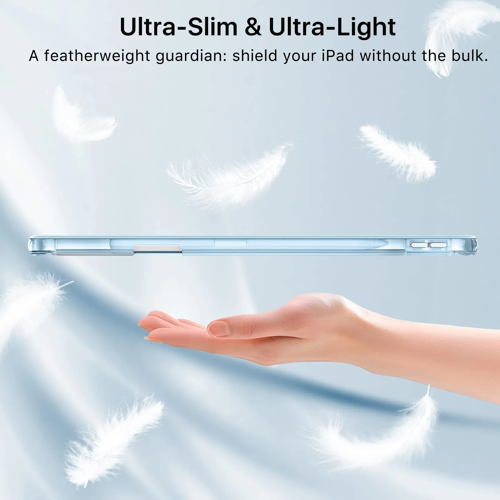 MoKo Cover per iPad Air 13 Pollici Case (M4/M3/M2) con Portapenna - immagine 7