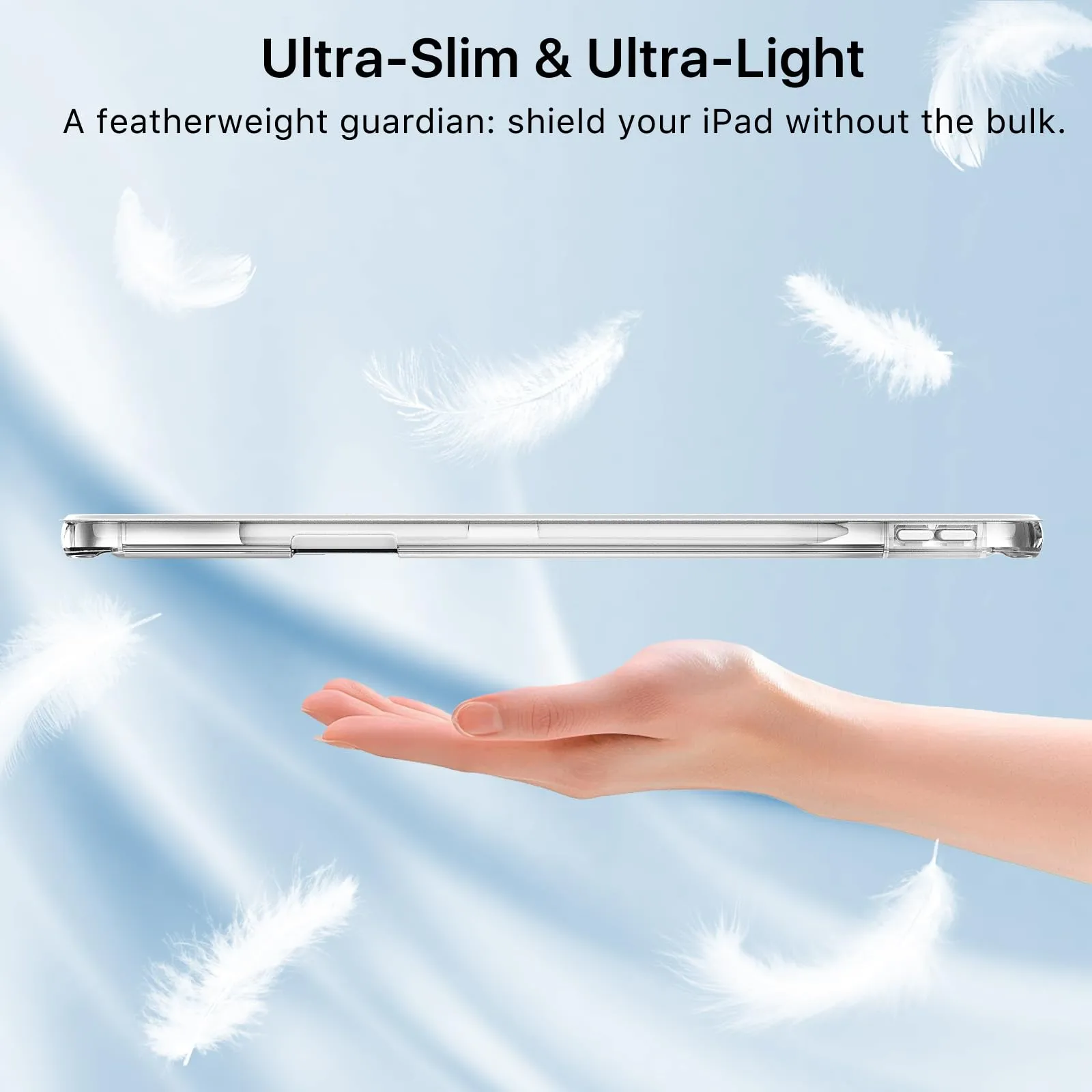 MoKo Cover per iPad Air 13 Pollici Case (M4/M3/M2) con Portapenna - immagine 7