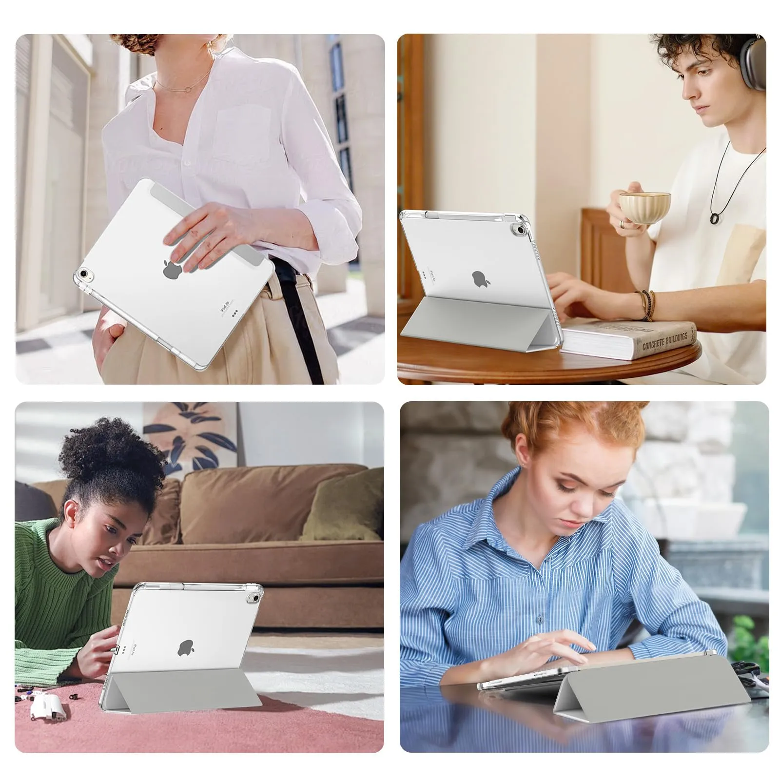 MoKo Cover per iPad Air 13 Pollici Case (M4/M3/M2) con Portapenna - immagine 9