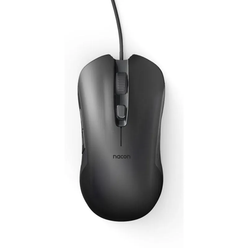 Ratón NACON GM-110 USB 2400DPI Nero Ambidestro 6 Pulsanti Retroilluminato - immagine 1