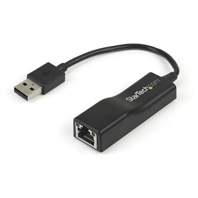 Tarjeta de Red StarTech USB2100 USB 2.0 Fast Ethernet 10/100 Mbps Dongle Nero - immagine 1