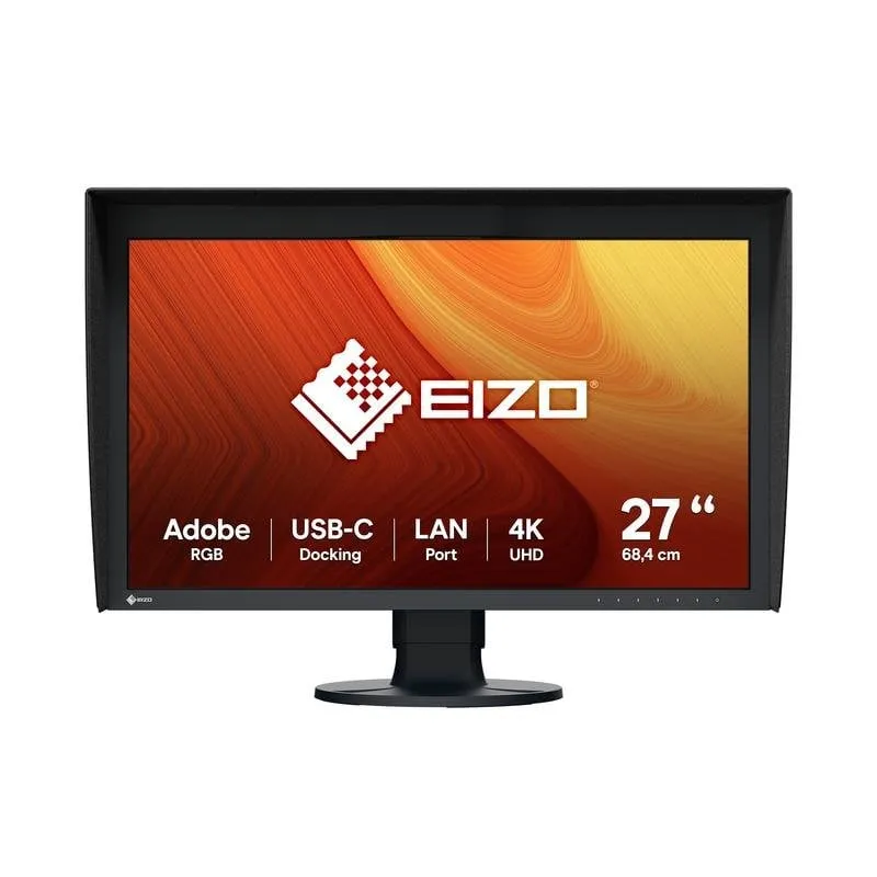 Monitor Eizo ColorEdge CG2700X 27" UltraHD 4K 60Hz IPS Tempo di risposta 13ms HDR USB-C VESA - immagine 1