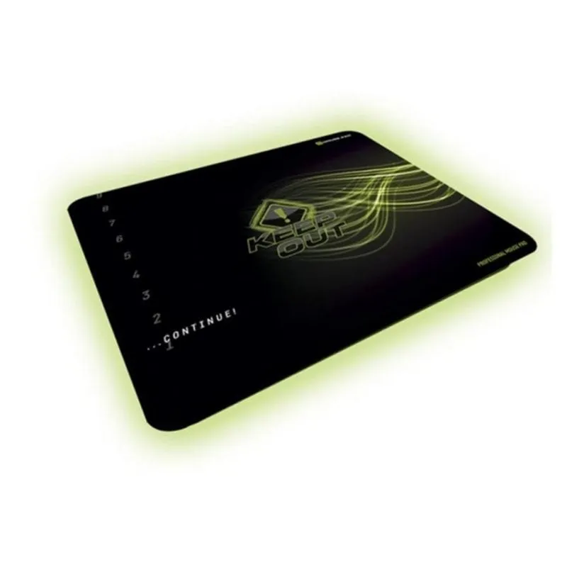 Tappetino per mouse Keep Out R2 Large immagine base antiscivolo nero verde - immagine 1