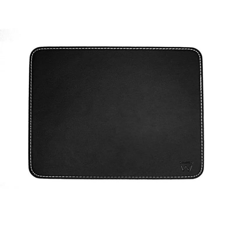 Alfombrilla per mouse Ewent EW2761 pelle sintetica nera superficie rigida - immagine 1