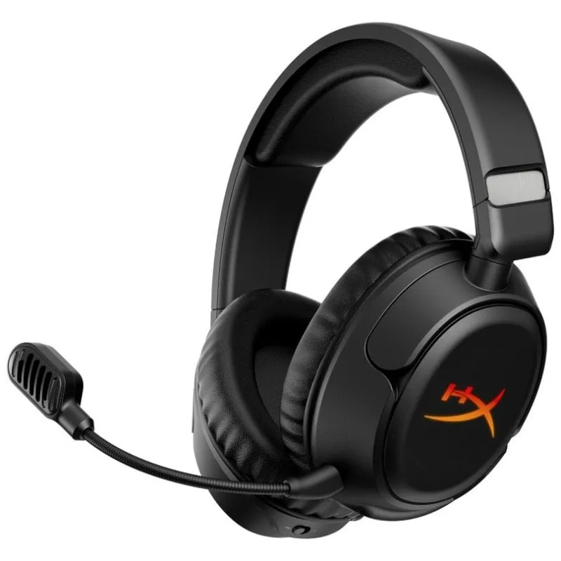 Cuffie HyperX Cloud Flight 2 wireless Bluetooth Gaming RGB Microfono rimovibile nero - immagine 1