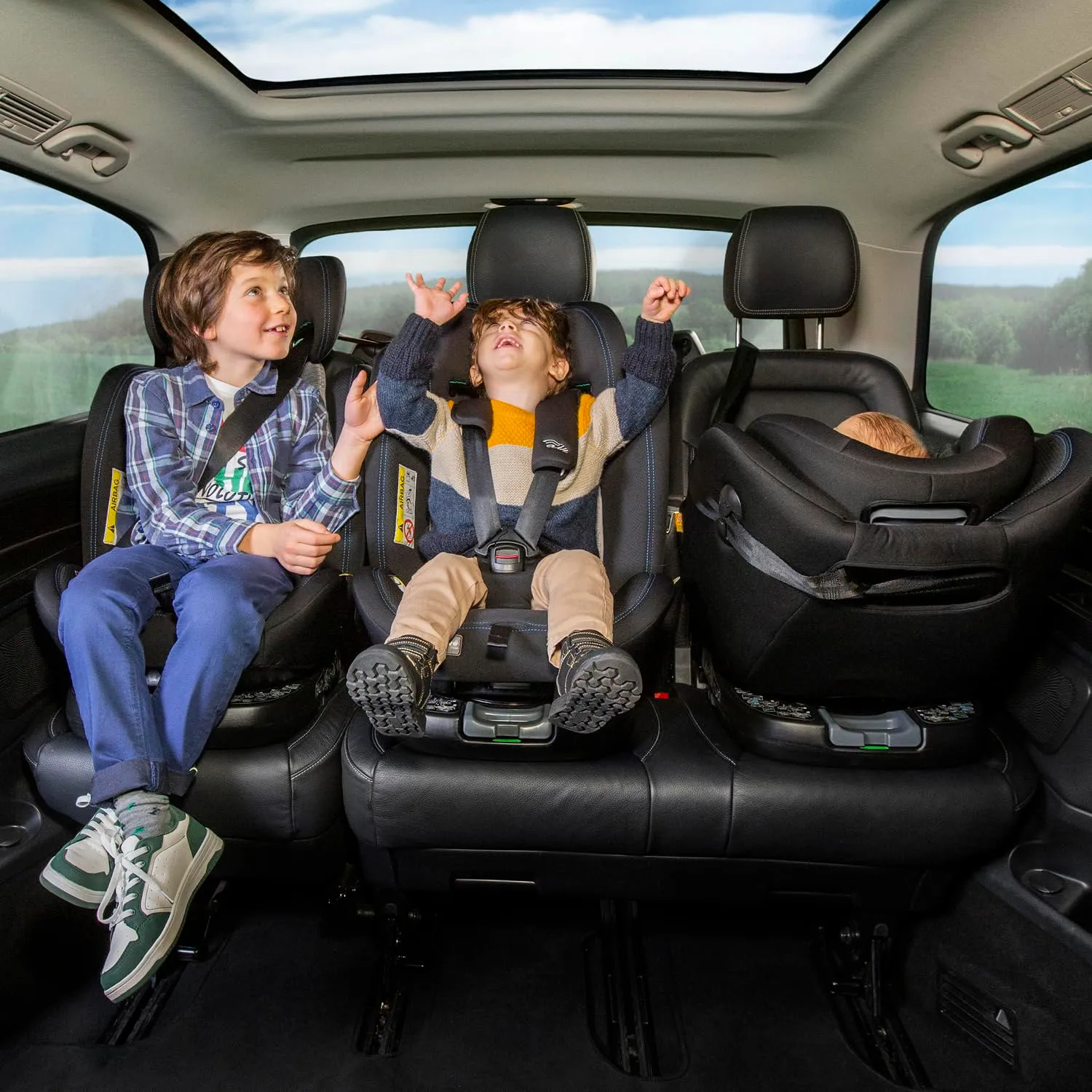 Chicco Unico Evo I-Size, Seggiolino Auto 0-36 Kg, omologato ECE R129/03, Isofix Girevole A 360° E Reclinabile, Gruppo 0+/1/2/3 Da 0 A 12 Anni - immagine 2