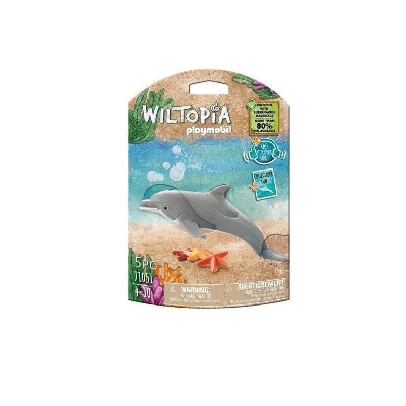 Playmobil Wiltopia 71051 Delfino Plastica 5 pezzi - immagine 1