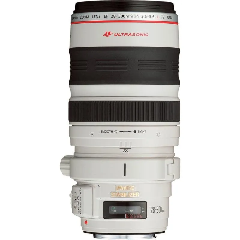 Obiettivo Canon 9322A006 28-300 mm IS USM Montatura EF Telefoto - immagine 1