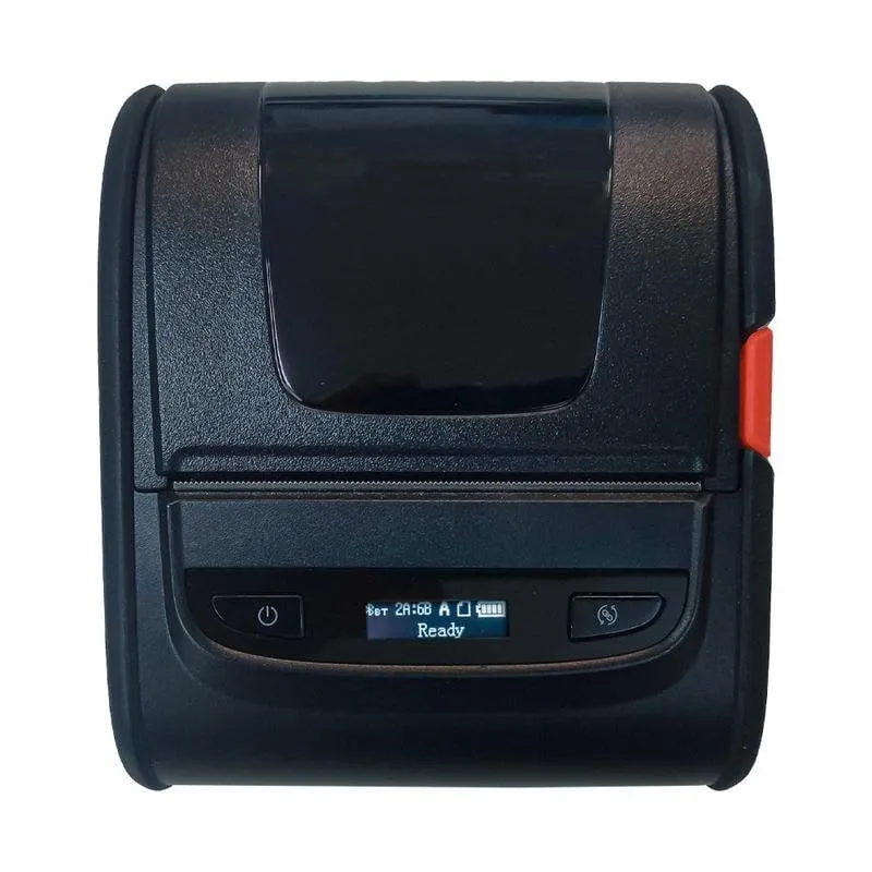 Stampante Termica Portatile Bluetooth Mustek MK380IIB 80mm con Display e Cintura - immagine 1