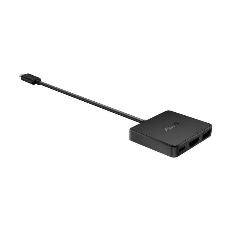 Dock USB-C Asus Mini DC100 4K Ultra HD 100 W Nero 2 Display - immagine 1