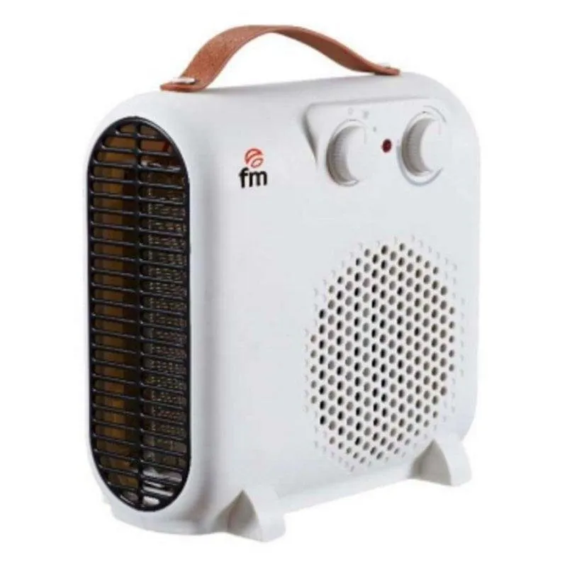 Riscaldatore termoventilatore FM DUAL-2000 2000W Silenzioso Termostato - immagine 1