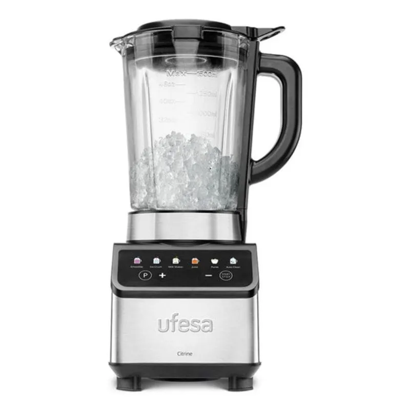 Frullatore Ufesa Citrine 1200W 1,5L Vetro Acciaio Inox Funzione Pulse - immagine 1