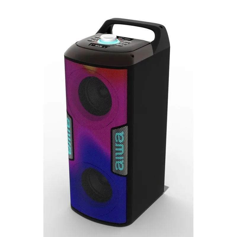 Altavoces Aiwa Portatile 2 vie Wireless & Wired 16W LED Microfono - immagine 1